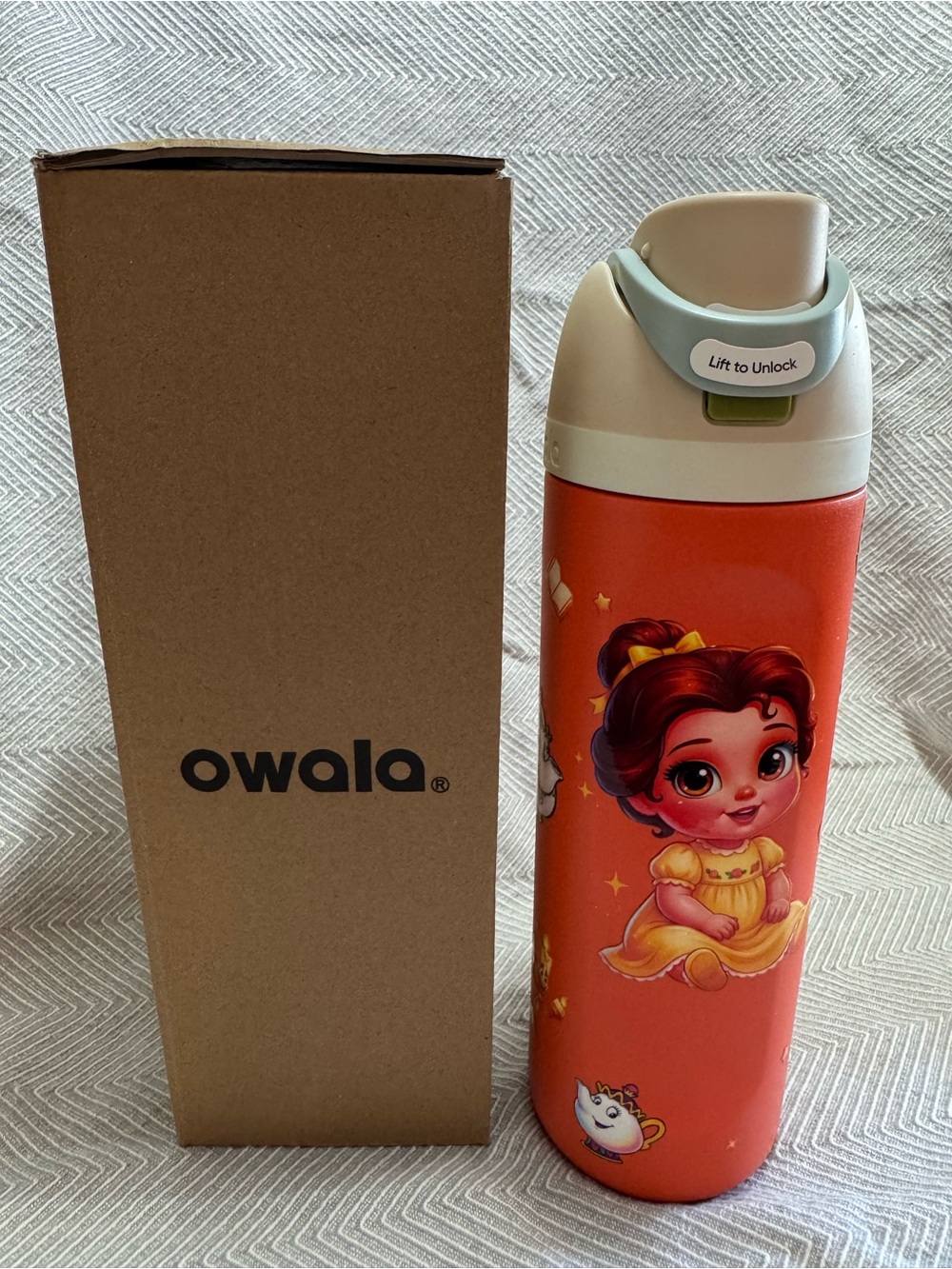 Owala Kids Stainless Steel Water Bottle with Lift-to-Unlock Spout